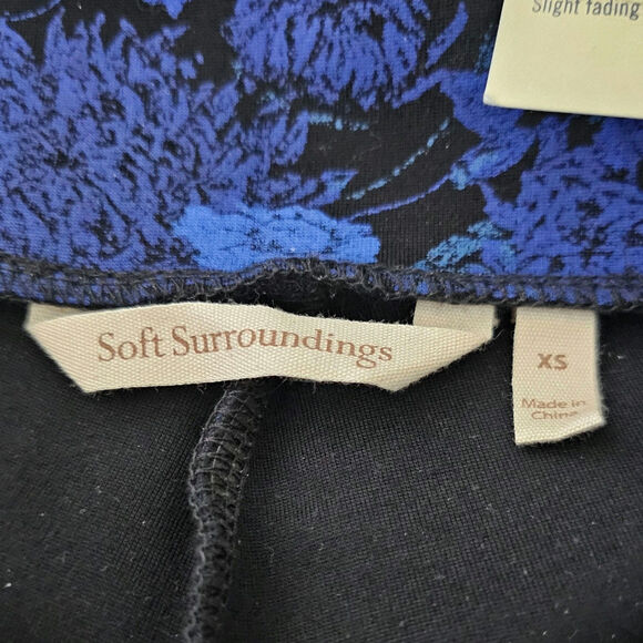 Soft Surroundings Straight Leg/Ankle Mirabella Pant Floral Women's Size XS (2-4) - Picture 6 of 7